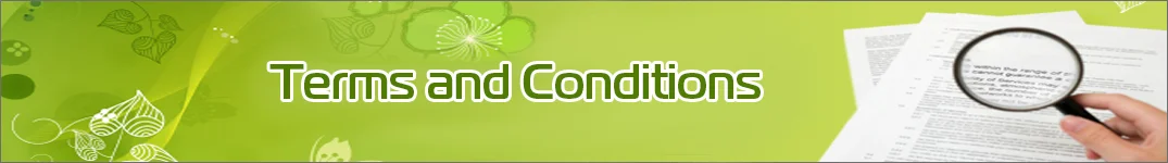 Terms and Conditions for Flowers Delivery Thailand